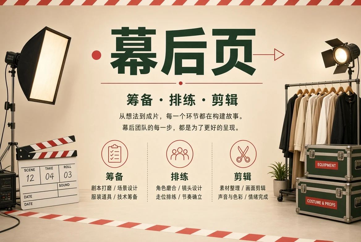 幕后制作流程画面